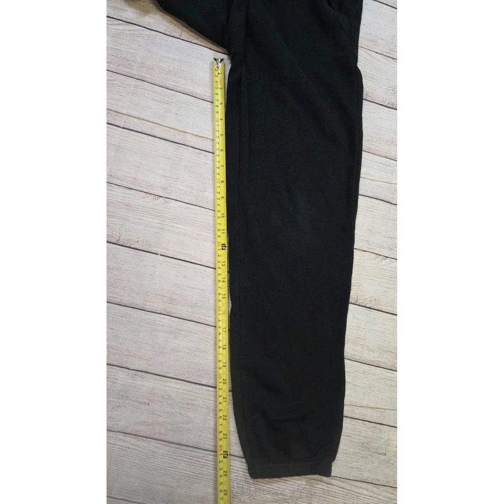 Old Navy Sweatpants Boy's size‎ XL Black Stretch Fleece Joggers Elastic Waist